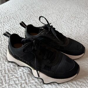 Sorel Black and White Athletic Shoes